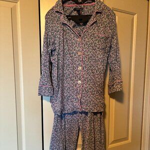 Chaps Pajama Set Floral
